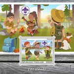 SCOUTING Scout/Scouts MNH 1v-Stamp Sheet #2 (2021 Togo)