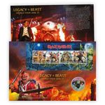 Royal Mail- Iron Maiden Medal Cover- AM102 Legacy Of The Beast Ltd#10000