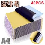 40Pcs A4 Tattoo Thermal Carbon/Copy Stencil Transfer Paper Tracing Kit UK