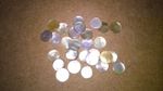 12 Mother of Pearl   Shell  Luthier Craft  Dots 12   mm  Vintage