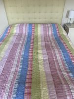 Pottery Barn Kids Bedspread Quilt And Matching Pillowcases Single/double/king