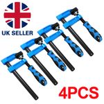 4X F Clamps 150mm Wood Working Soft Grip Metal Heavy Duty Clamp 6"