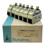 Burgess Micro Switch V9NLR Ve: 6stk By Burgess for Die Industry