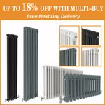Traditional 2 3 4Column Vertical Horizontal Radiator Cast Iron Style Rad Vintage