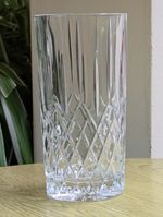 Royal Doulton crystal Earlswood hiball tumblers 350ml capacity signed 1sts