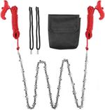 Hand Chain Saw for High Limb Tree Branch with 50 Inch Long Chainsaw 34... 