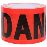 Reusable Red Crime Scene Tape Roll Non Adhesive Pe Warning Tape