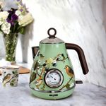 Laura Ashley 1.7L Electric Kettle Quiet Dome Kettle Stainless Steel Fast Boil UK