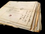 ANTIQUE LETTER 1800s