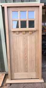 Bespoke Oak External Doors  Made To Your Size