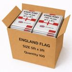1 / 100 World Cup 2026 England St George's Day 5ft x 3ft Flags SHOW YOUR PRIDE