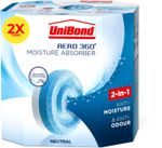 UniBond AERO 360 Moisture Absorber Neutral Refill Tab ultra-absorbent 2 x 450g