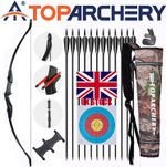 Archery 20-40lb Takedown Recurve Bow RH/LH Arrow for Youth Adult Target Practice