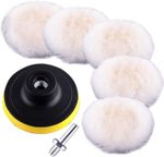 150MM Round Wool Buffing Pad Polishing Wheel Felt Buffer Disc for Angle Grinder