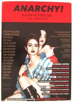 Original Anarchy! McLaren Westwood Gang Documentary Film Poster 2013 Rare