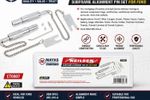 SUBFRAME ALIGNMENT PIN SET FOR FORD Focus, Fusion, Galaxy, Kuga, Mondeo New