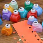 Mini Paper Cut Punch Scrapbook Craft Cutter Stencil Handheld Making Hole UK