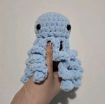 Handmade Crochet Octopus Plushie - Soft & Cuddly Toy for All Ages.