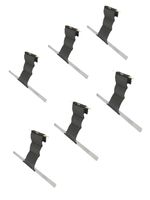 X6 Roller Garage Door Locking Straps/Claws Fit For 77mm Standard Size And 55mm