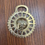 Vintage English Horse Brass Sun Cottagecore farmhouse decor 