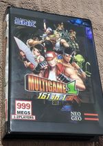 New version MVS SNK 161 in 1 V3 Multi games cartridge NEO GEO cartridge RARE