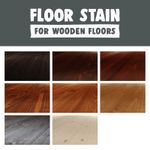 Wood Floor Penetrating Stain Water Based for Wood Floors - Light & Dark Finishes