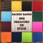 3mm Paracord  15,25,50,100 FT  Bush craft  Camping Hiking