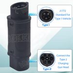 32A Type 2 To Type 1 EV Charging Adaptor Electric Vehicles Charger Connector
