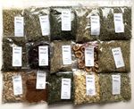 Set Of 10 Witch's Apothecary Herbs For Witchcraft, wiccan, pagan, spells.