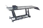 Bike Lift 800lb Hydraulic Motorcycle Motorbike Repair Ramp Table Bench Wheels