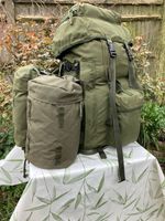 British Army 90 Pat. Green PLCE Rucksack Short Back Berghaus Complete Bergan Bag