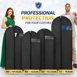 🔥Hanging Garment Bags Zip Up Dress Coat Cover Clothes Suit Dust/Water Proof🔥