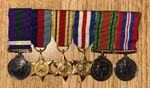 Original British Miniature Medals 1939 -1945