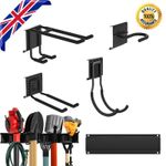 Heavy Duty Garage Utility Hook Wall Mount Hanging Storage Ladder Garden Tools UK