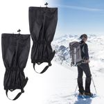 2 Pack Waterproof Walking Gators Boot Trekking Gaiters Hiking Climbing Leggings