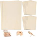 1x Plywood Board Sheet Rectangle Wood Aviation Model Layer Board BasswoodPlywood
