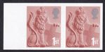 SG EN7a Imperf Marginal Pair MNH 1st (type II) England Regional 2003
