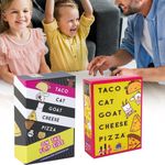 Taco Cat Goat Cheese Pizza Card Game 2-8 Players Party Family Fun Toy Gifts