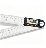 Multifunctional Digital Angle Gauge for Woodworking—90-Degree Protractor 