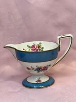 fine bone china crown staffordshire England Floral Milk Jug / Creamer ✅ 1213