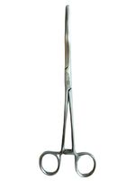Stainless Steel 10 inch Curved Safe Unhooking Pliers Fishing Forceps Fly Sea 