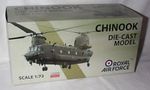 RAF Chinook 1:72 Scale Diecast  Model Helecopter With Display Stand