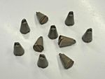 TMC Pack of 10 x Fishing plummets - 20 gram / 0.7 oz , Cork Inserts + Free Gift