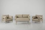 Swyft Model 04 Garden Sofa Set - Sofa + 2x Armchair and Table RRP £2099