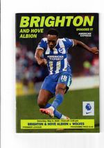 Brighton & HA v Wolverhampton Wanderers 2025/26 + copy teamsheet
