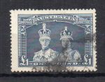 Australia 1949 £1 thin rough ordinary paper FU