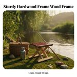 Folding Camp Stool Foldable Collapsible Stool space-saving for Anglers,