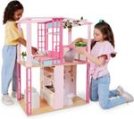 Kids Dollhouse with Terrace Playset Our Generation Accessories for 46cm Dolls