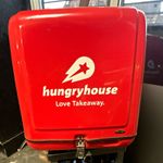 hungryhouse Love Takeaway Red Insulated Food Delivery Bag/Box