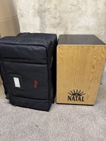 Natal Travel Cajon Box Drum with Stagg Carry Bag Percussion Instrument